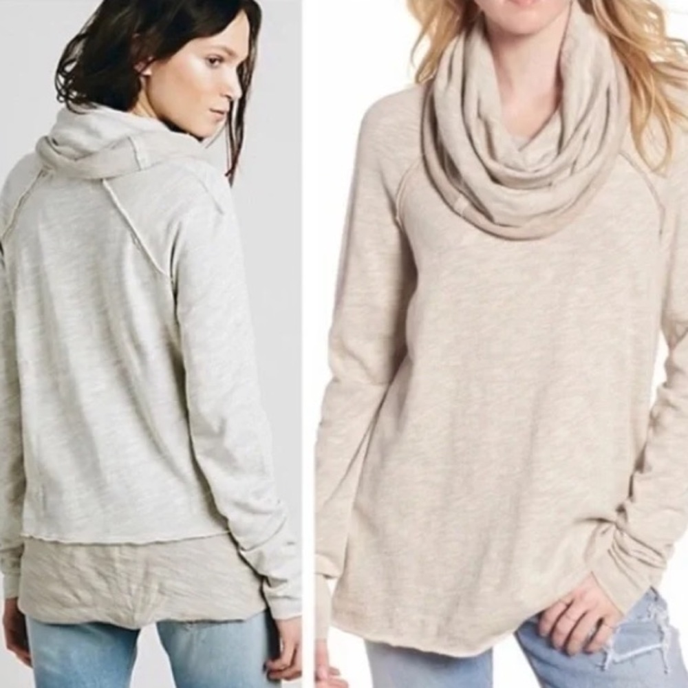FREE‎ PEOPLE Cocoon Cowl Pullover